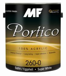 Portico 260 100% Acrylic Paint Interior/Exterior пробник